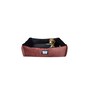 Hankok- Large Pink & Black Turkish Velvet Black & Peach