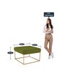 Hanna Seating Stool in Royal Apple Green Colour