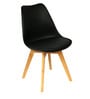 Hannah Cafe Chair in Black Colour