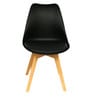 Hannah Cafe Chair in Black Colour