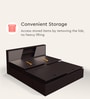 Hannah King Size bed In Colarain Colour With Box Storage
