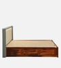 Hannut Sheesham Wood King Size Bed In Honey Oak Finish With Box Storage