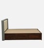 Hannut Sheesham Wood Queen Size Bed In Provincial Teak Finish With Box Storage