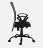 Hanoi Breathable Mesh Ergonomic Chair in Grey & Black Colour