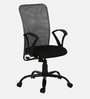 Hanoi Breathable Mesh Ergonomic Chair in Grey & Black Colour