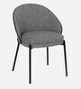Hanoi Febric Dining Chair in Grey Colour
