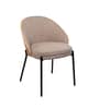 Hanoi Modern Dining Chair In Beige Colour