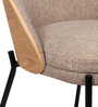 Hanoi Modern Dining Chair In Beige Colour
