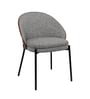 Hanoi Modern Dining Chair In Grey Colour