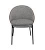 Hanoi Modern Dining Chair In Grey Colour