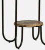 Hansel Metal End Table In Black Colour