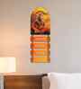 Hanuman Chalisa Spiritual Wooden Wall Hanging for Living Room Home Decor