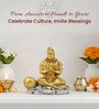 Golden Hanuman God Idol