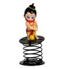 Hanuman Red Polyresin Idol Spring Car Dashboard