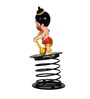 Hanuman Red Polyresin Idol Spring Car Dashboard