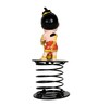 Hanuman Red Polyresin Idol Spring Car Dashboard