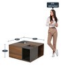 Hanzo Coffee Table in Bali Oak Finish