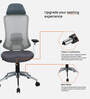 Hanzo High Back Ergonomic Office Chair with 3D Adjustable Armrests Adjustable Headrest and Multi Tilt Lock Feature