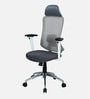 Hanzo High Back Ergonomic Office Chair with 3D Adjustable Armrests Adjustable Headrest and Multi Tilt Lock Feature