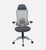 Hanzo High Back Ergonomic Office Chair with 3D Adjustable Armrests Adjustable Headrest and Multi Tilt Lock Feature