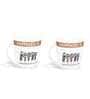 Tobias 180ml Multicolour (Set of 2) Ceramic Coffee Mug