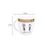 Otto 180ml Multicolour (Set of 2) Ceramic Coffee Mug