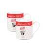 Nathaniel 260ml Multicolour (Set of 2) Ceramic Coffee Mug