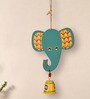 Happy Elephant  Multicolour Wood & Metal Wind Chime