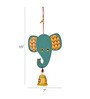 Happy Elephant  Multicolour Wood & Metal Wind Chime