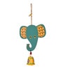 Happy Elephant  Multicolour Wood & Metal Wind Chime