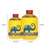 Happy Elephants (Set of 2) Floor Vase