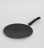 Black  Aluminium 2.6 Mm  Non-Stick Chapati Tawa With Handle