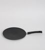 Black  Aluminium 2.6 Mm  Non-Stick Chapati Tawa With Handle