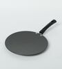 Black  Aluminium 3 Mm Hard Anodized Non-Stick Chapati Tawa With Handle