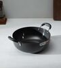 Black  Aluminium 3 Mm Hard Anodized Non-Stick Pots & Handi