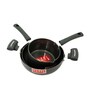 Hard Anodized Flat Bottom Induction Base Cookware Set of 3
