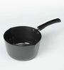 Black  Aluminium 3Mm Hard Anodized Non-Stick Sause Pan With Handle