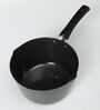 Black  Aluminium 3Mm Hard Anodized Non-Stick Sause Pan With Handle