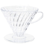 Hario V60 Coffee Dripper In Transparent