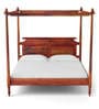 Harleston Sheesham Wood King Size Poster Bed in Honey Oak