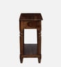 Harleston Sheesham Wood Console Table In Scratch Resistant Provincial Teak Finish