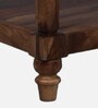 Harleston Sheesham Wood Console Table In Scratch Resistant Provincial Teak Finish