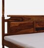 Harleston Sheesham Wood King Size Poster Bed in Scratch Resistant Honey Oak Finish Harleston Sheesham Wood King Size Poster Bed in Scratch Resistant Honey Oak Finish