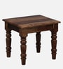 Harleston Sheesham Wood Nest Of Tables In Scratch Resistant Provincial Teak Finish