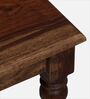 Harleston Sheesham Wood Nest Of Tables In Scratch Resistant Provincial Teak Finish