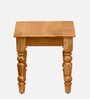 Harleston Sheesham Wood Set Of Tables in Scratch Resistant Rustic Teak Finish