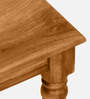 Harleston Sheesham Wood Set Of Tables in Scratch Resistant Rustic Teak Finish