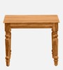 Harleston Sheesham Wood Set Of Tables in Scratch Resistant Rustic Teak Finish