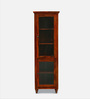 Harleston Sheesham Wood Book Case In Provincial Teak Finish