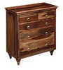 Harleston Solid Wood Chest Of Drawers In Rustic Teak Finish